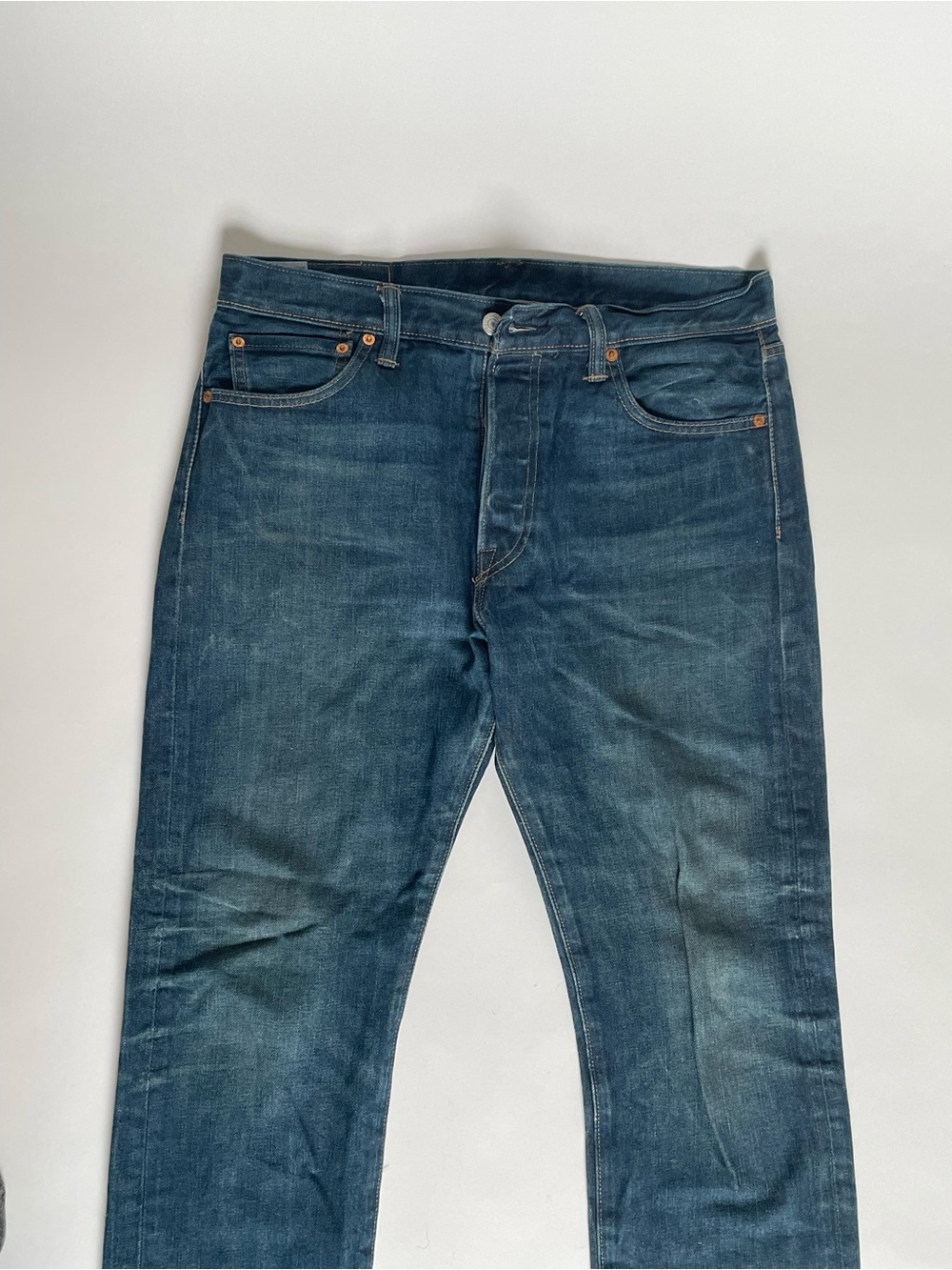 Levi’s Straight Fit Men's Indigo Blue Jeans